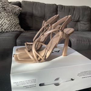 Aldo shoes heeled sandal size 7